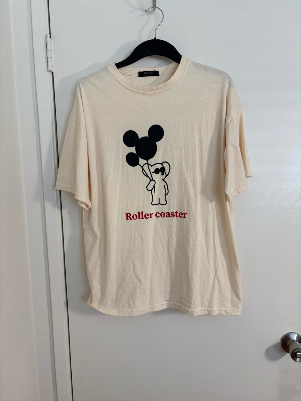 Oversized Roller Coaster graphic tee